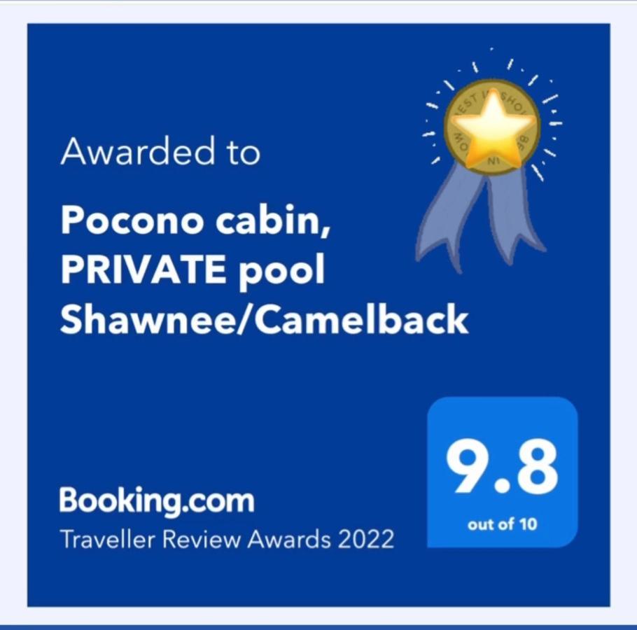 Pocono Cabin With Private Pool At Shawnee Mtn East Stroudsburg Ngoại thất bức ảnh